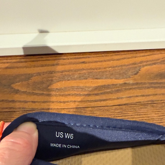 Navy Espadrilles with LOVE Embroidery - Picture 4 of 5